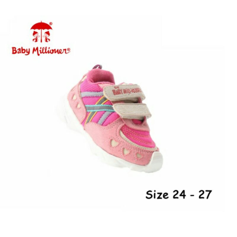 Baby Millioner BMER-73 . Sepatu Fashion Anak Baby Millioner