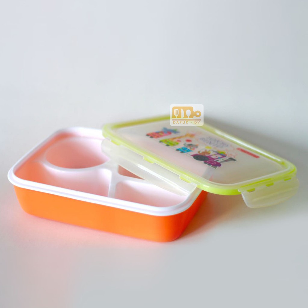 Lunch Box Tokyo Bento CJP 4 Sekat / Kotak Bekal Makan Premium/ Tempat Makan Anak