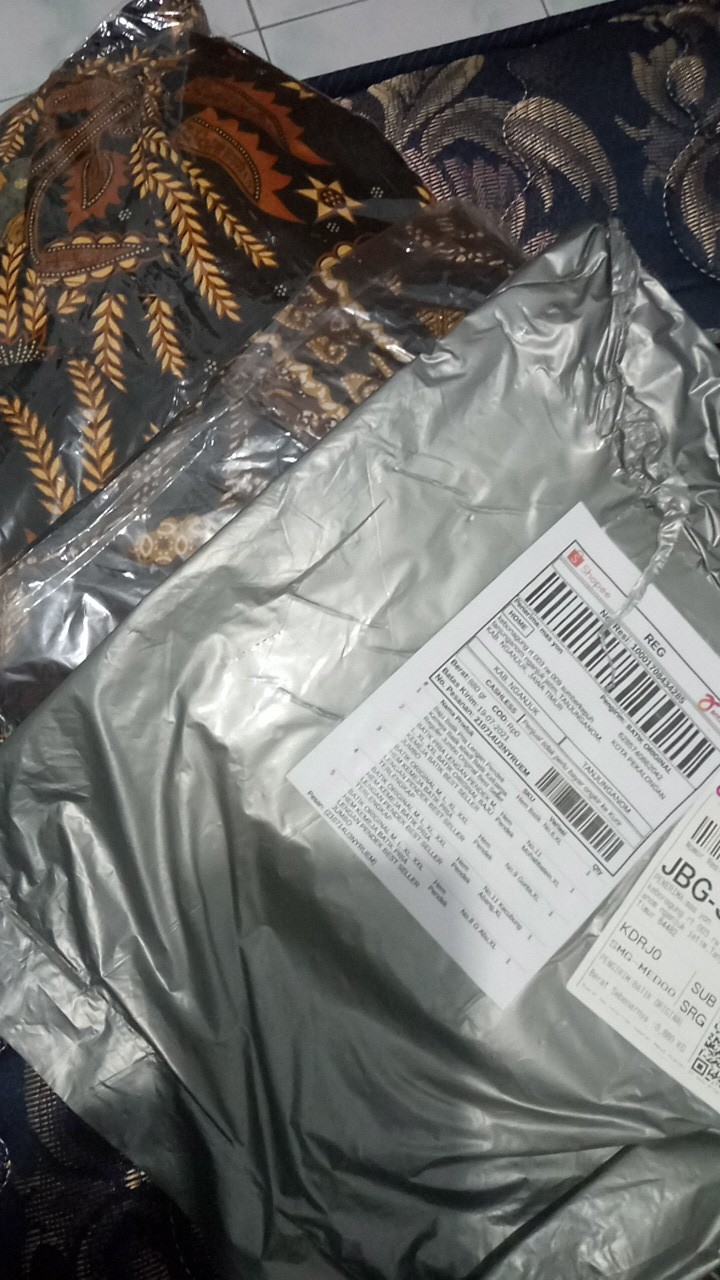 Batik Original M, L, Xl, Xxl Hem Kemeja Batik Pria Lengan Pendek Best Seller Terlengkap