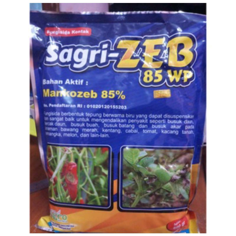 FUNGISIDA KONTAK SAGRI-ZEB 85WP 800gr