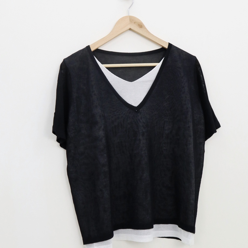 Cessi knit top blouse -Thejanclothes