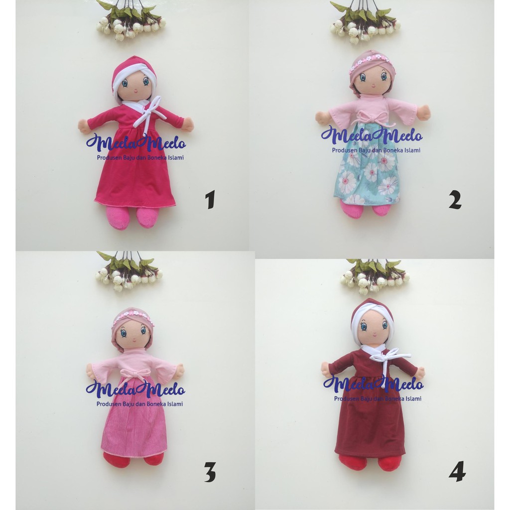 Boneka mainan anak boneka edukasi boneka muslimah