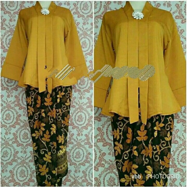 KEBAYA FLOY SET KUTUBARU MAGENTA/kebaya seragam/baju wisuda/kebaya murah/kebaya floy/kebaya kutubaru