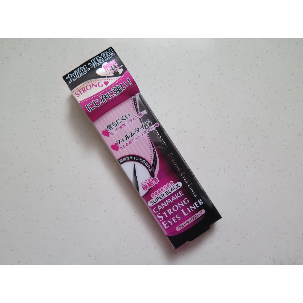 CANMAKE Strong Eyeliner 01 Black