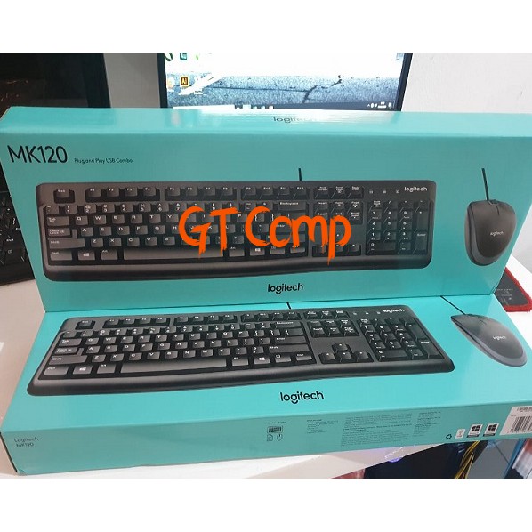 Keyboard Mouse logitech Mk 120