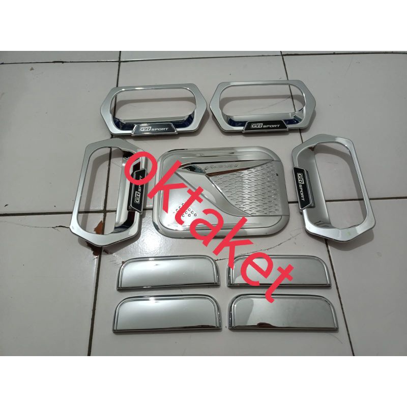 paket outer handle tank cover Agya Ayla 2017 2021 2022 Gr Sport chrome