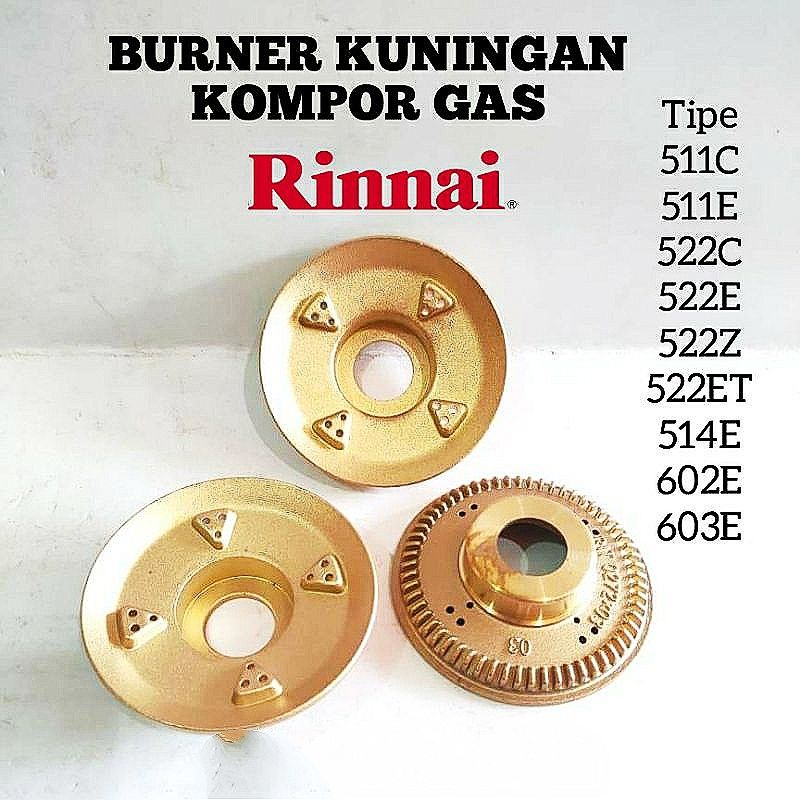 Burner Kuningan Kompor Gas 1 pcs