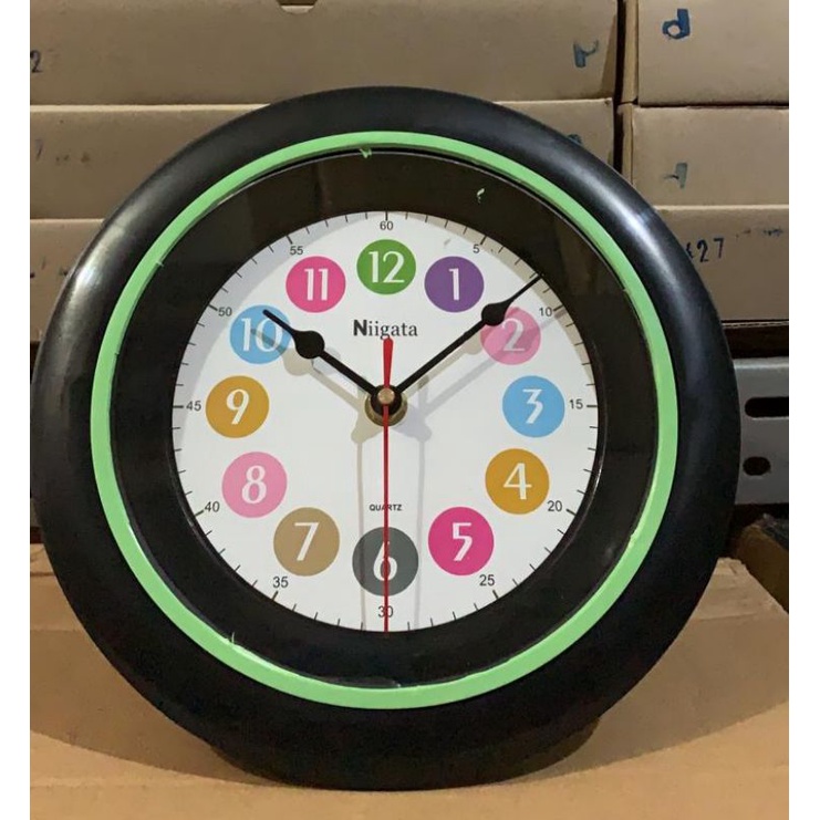Jam dinding mini palma 380 / jam dinding nigata 221