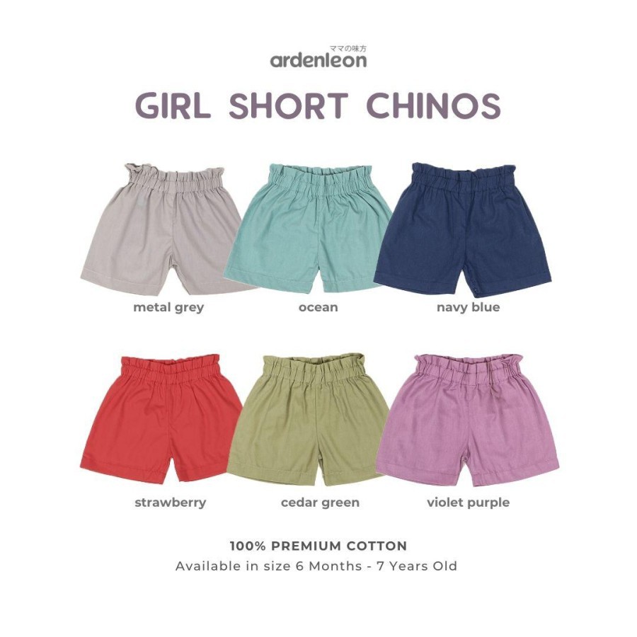 Ardenleon Girls Short Chinos / Girl Short Chino - AL73