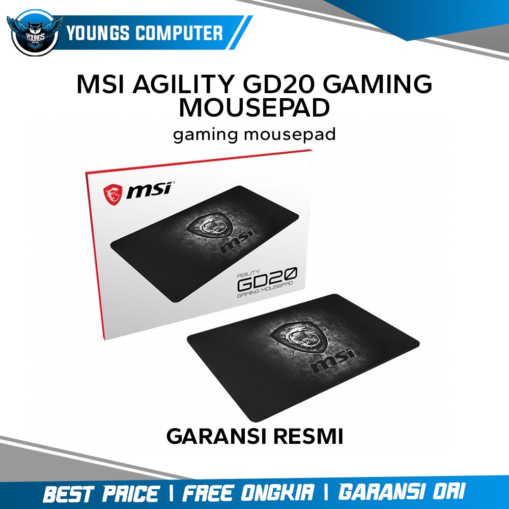 MSI AGILITY GD20 GAMING MOUSEPAD