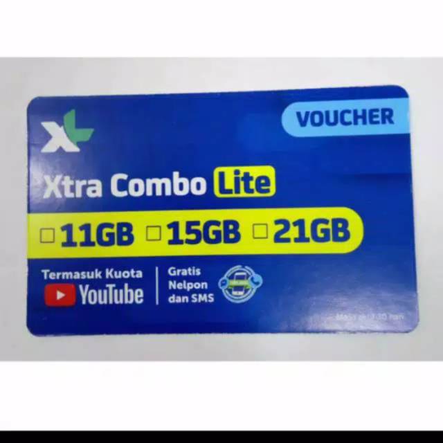 VOUCHER XL XTRA COMBO LITE 15GB