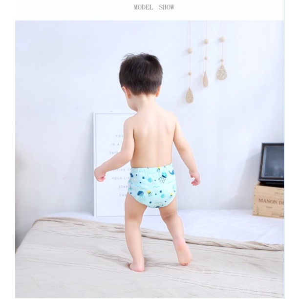 CELANA DALAM POPOK CLOTH DIAPER CLODI TRAINING PANTS PIPIS BAYI ANAK BABY 4 LAYERS KATALOG 1 CDP