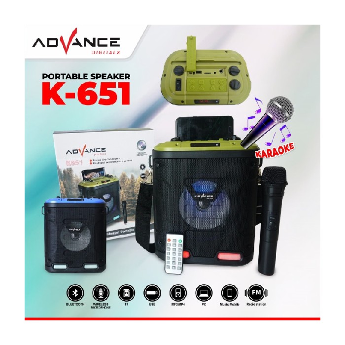 Dijual Speaker meeting  wireless meeting  speaker aktif Advance K651 Diskon