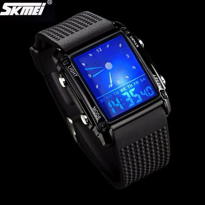 SKMEI Unlock 0814 Original Water Resistant 30M - Black