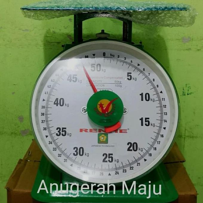 Timbangan Duduk Jarum 50K Vietnam Qlty /Timbangan Manual REN HE 50 kg