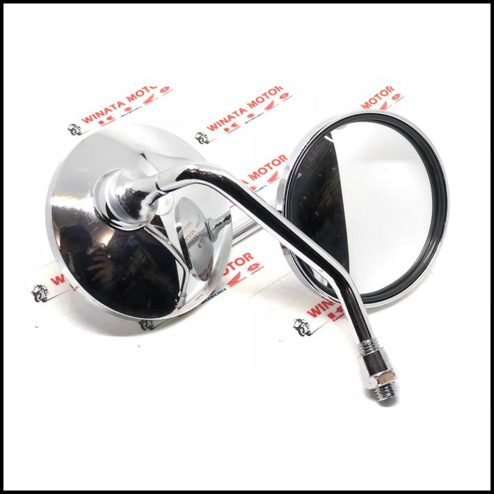 Spion Bulat Variasi Gma Kecil - Hitam Yamaha