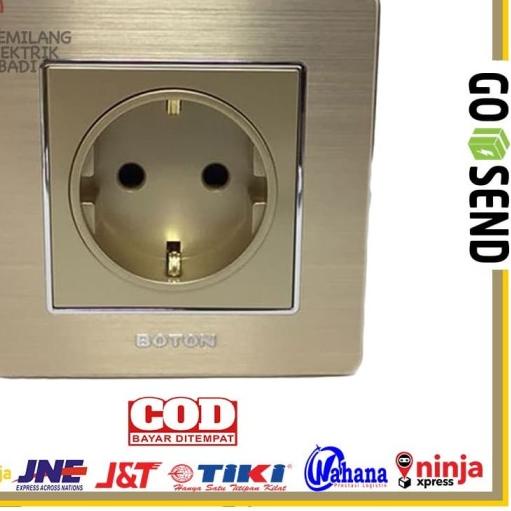 ❃ Boton Gold Stop Kontak K2-009 ♧