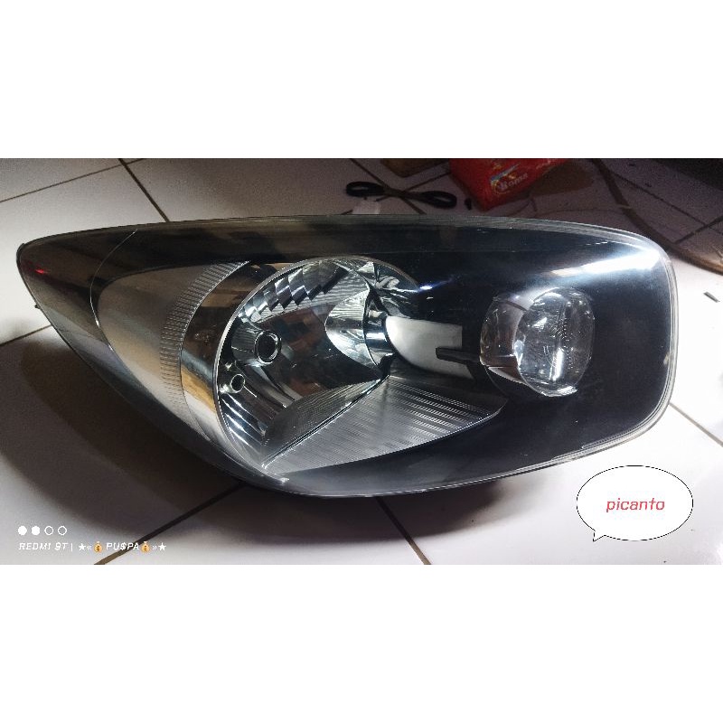 headlamp kia picanto 2012-2015
