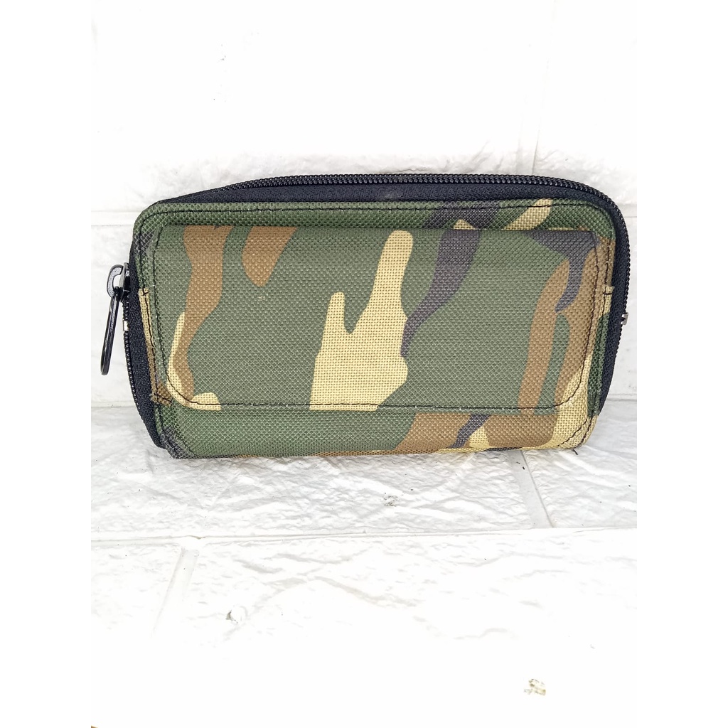 Case hp dompet motif army/ sarung hp army 6 inch