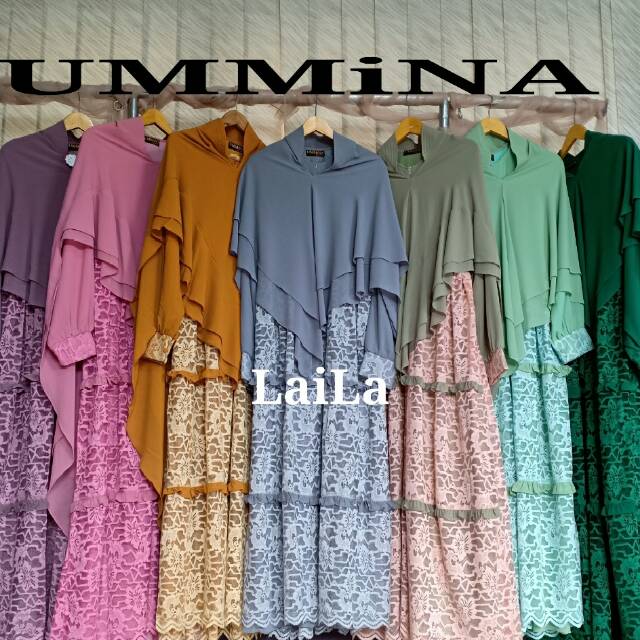 Laila brukat by Ummina / brukat syari