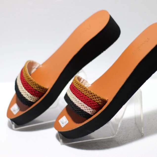 sbm_store - Bonafeet Sandal Wanita Spon Ban Satu Webbing Turki