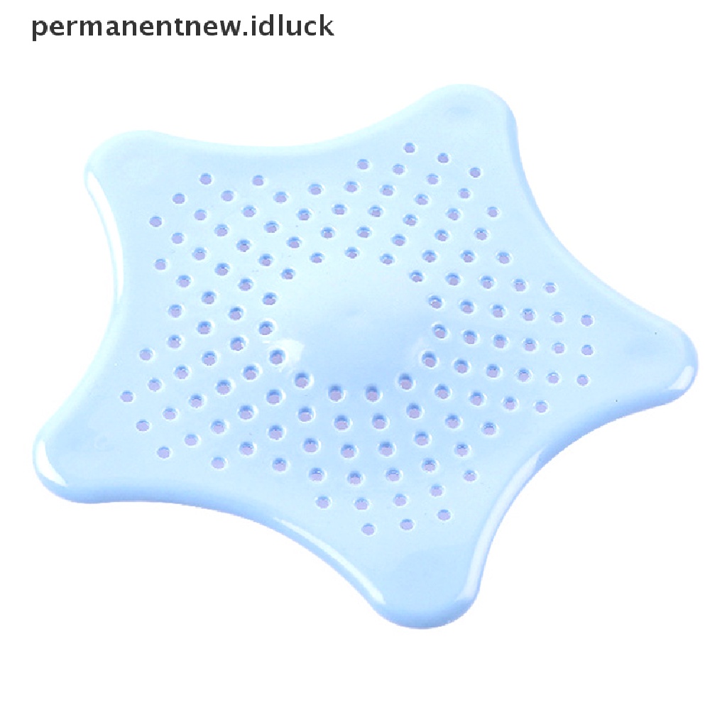 Filter Penangkap Rambut Bahan Silikon Bentuk Bintang Untuk Wastafel Dapur