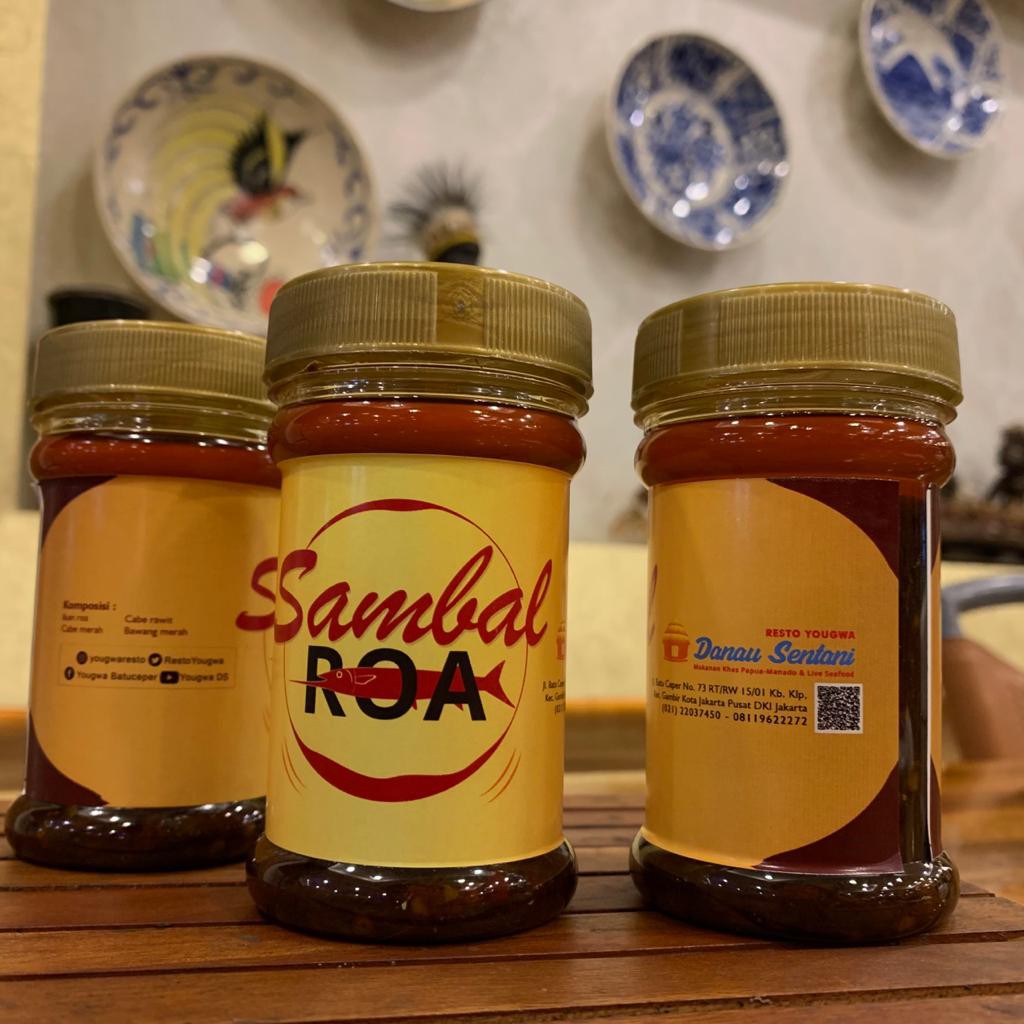 

Sambal ROA Resto Yougwa Danau Sentani