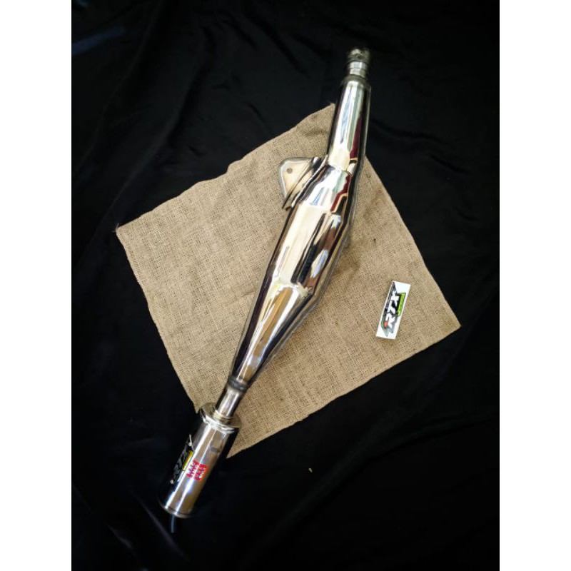 Knalpot standar BOBOK FIZR 116 CC HARIAN/KOMPETISI BY RTX RACING EXHAUST