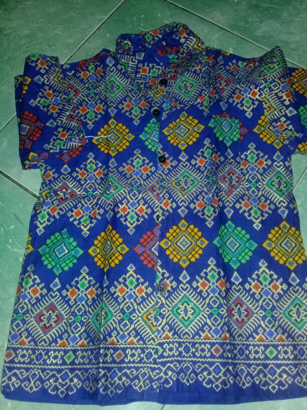 Wou Batik Arabella Family Batik Keluarga Batik Couple Modern - Kg026