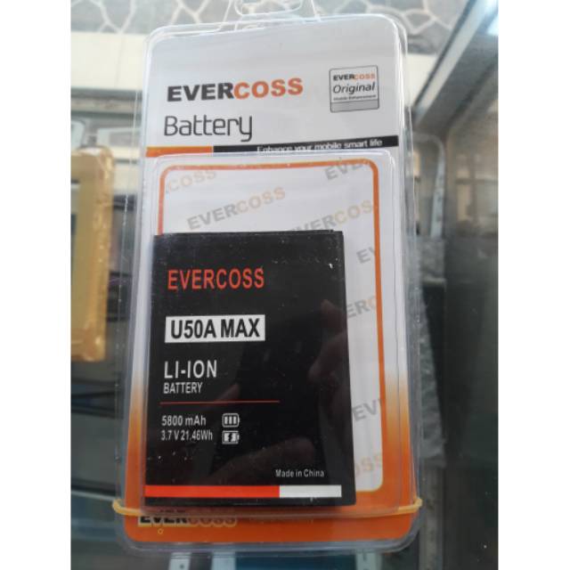 BATERAI EVERCOSS U50A MAX