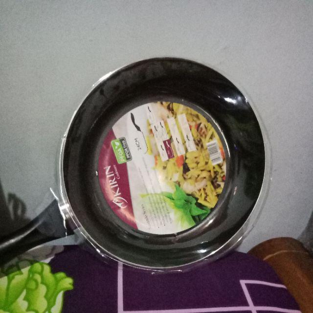 Kirin Sasando Frypan 24cm Anti Lengket Classic 1.9mm - Hijau