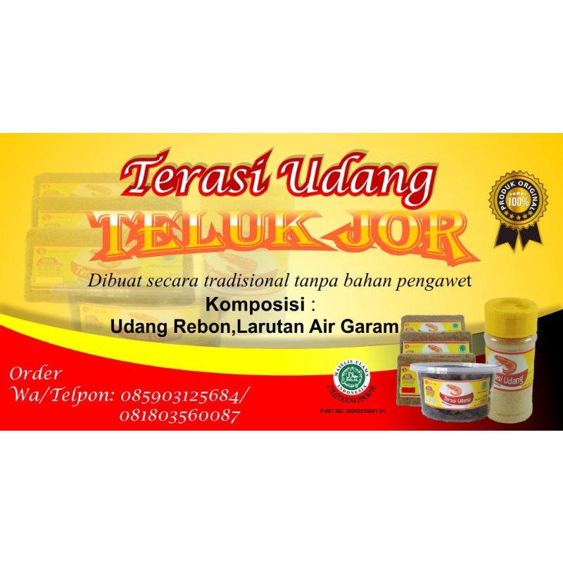 

Terasi Udang Teluk Jor