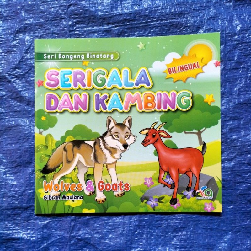 Jual ORIGINAL BUKU CERITA ANAK SERI DONGENG BINATANG SERIGALA DAN ...