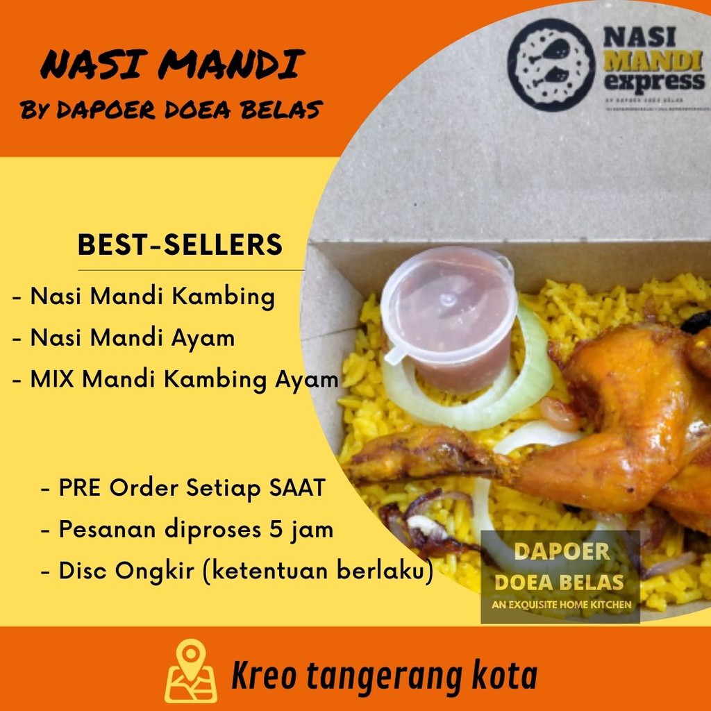 

Nasi Mandhi-Nasi Mandi-Nasi Kebuli-Nasi Mandi Express-Nasi arab-kabsah-biryani