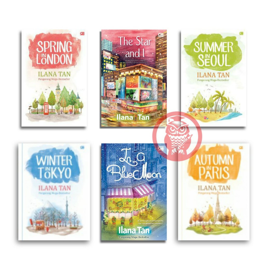 The Star and I In a Blue Moon Winter In Tokyo Autumn in Paris Spring in London Summer In Seoul Ilana