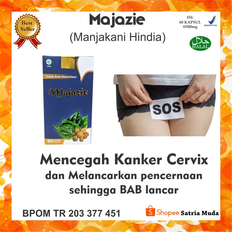 Majazie Obat Herbal Miss V Kewanitaan & Promil Manjakani Hindia - Obat Keputihan Pil Perapat Miss V-3