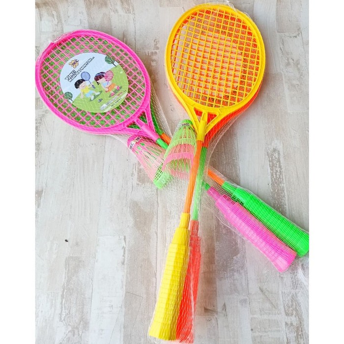  MAINAN  RAKET  BADMINTON DT7700 Shopee Indonesia