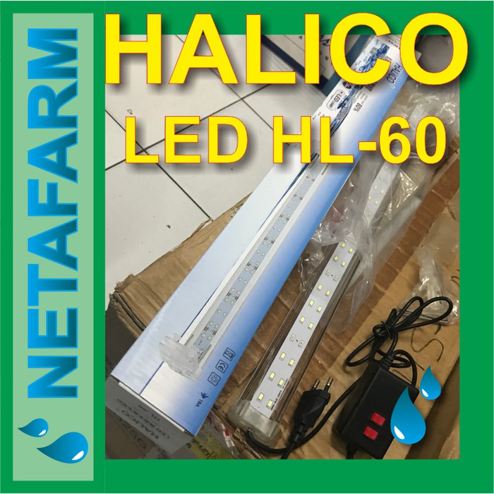 Lampu LED Hidroponik Terarium Aquarium Aquascape - HALICO HL 60