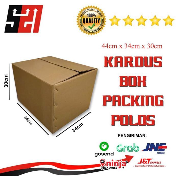 

Kardus Box Besar Jumbo 44X34X30Cm Tebal Untuk Pindahan