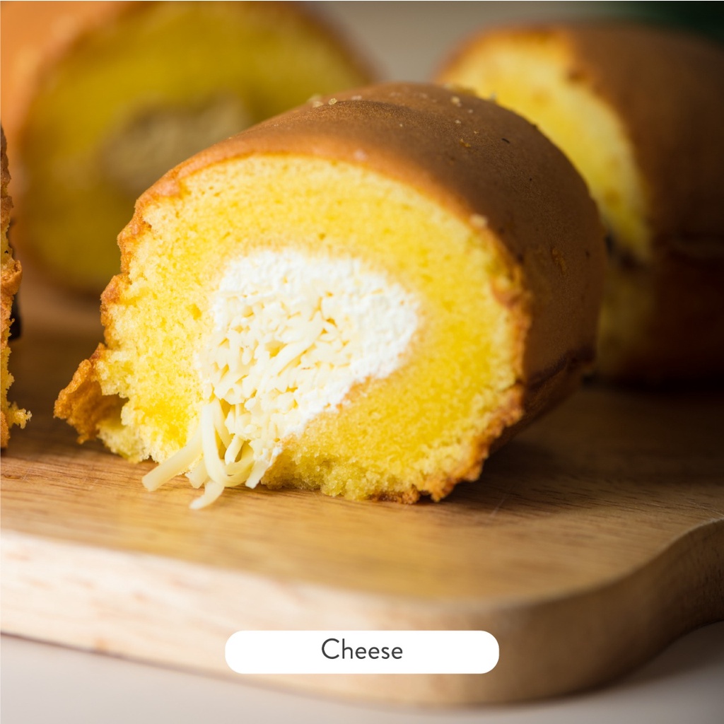 

Bolu Gulung Mini Keju - Mini Roll Cake Cheese by Kinoka