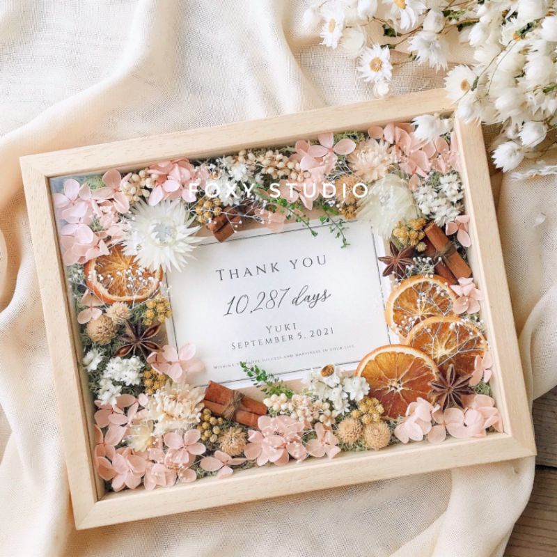 15x20 wooden frame box acrylic / pigora