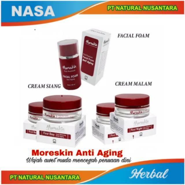 Paket Moreskin Anti Aging Series Nasa
