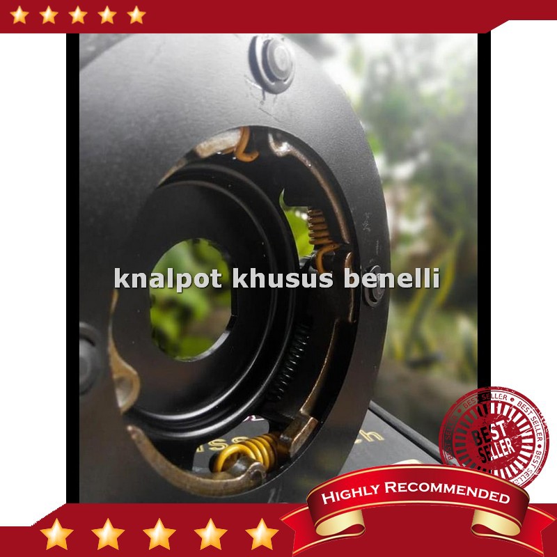 Promo Ori.. Kampas Kopling X4Kiss145 Benelli Zafferano 250 By Techpulley