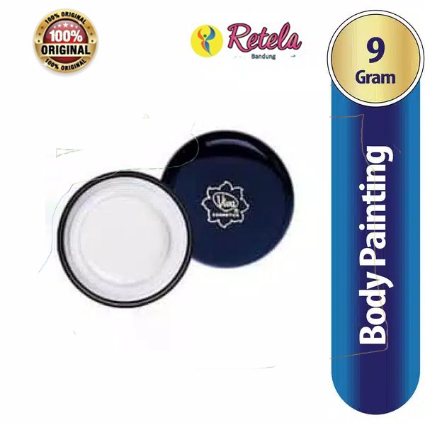 Viva Body Painting White 9G / Face Painting / Cat Badan / Perona Pipi / Putih