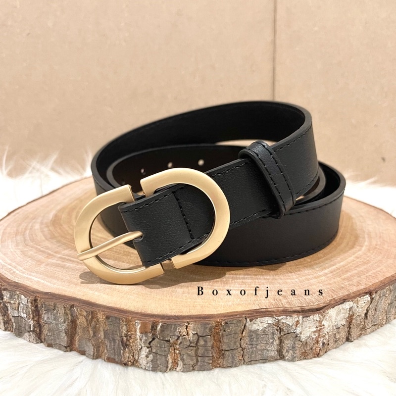 Boxofjeans - PREMIUM BASIC WOMEN BELT / SABUK KULIT WANITA