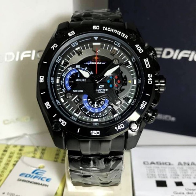 Casio Edifice ef550 black redbull Ori bm