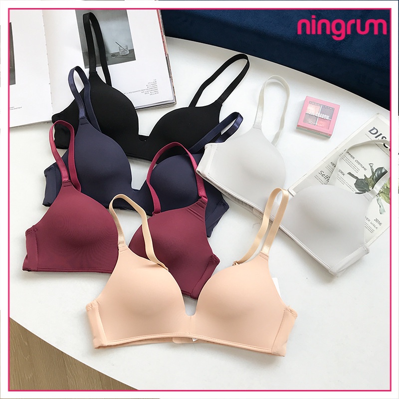 Ningrum Pakaian Dalam Bra Wanita BH Wanita Bra Sport bh push up bra tanpa kawat underwear seamless - 2028