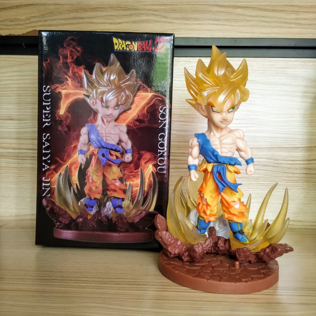 Figure Dragon Ball Z Goku Super Saiyan 3 Aura Effect