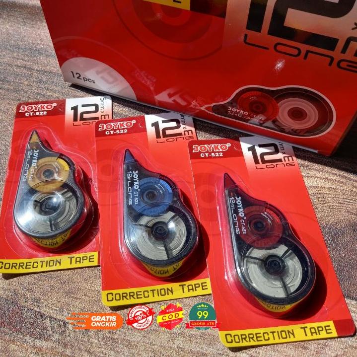 

Hemat Terkini 5mm×12m- CORRECTION TAPE/KENKO/JOYKO/tipe ex kertas/tipe ex pita/TIPE X termurah se indonesia