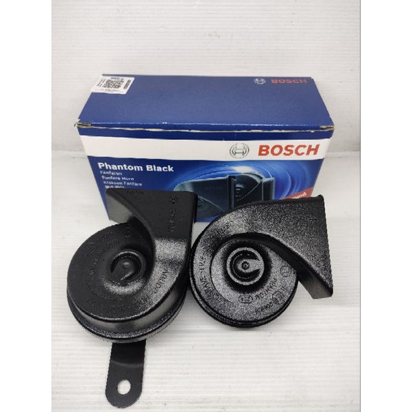 KLAKSON KEONG BOSCH PHANTOM BLACK HORN 12V ORIGINAL klakson keong bosch mobil motor